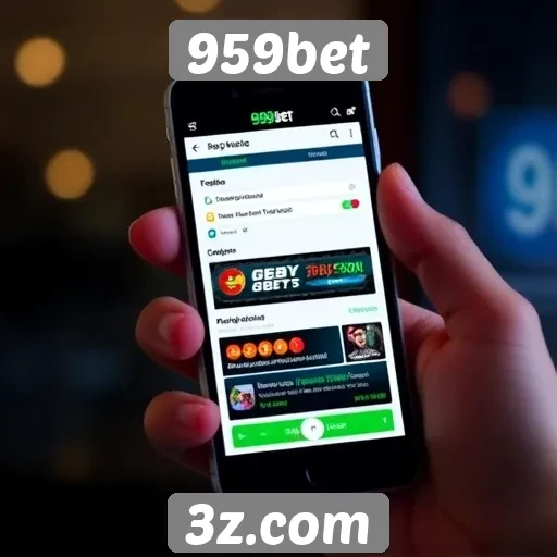 Compatibilidade móvel do 959bet para apostas em dispositivos
